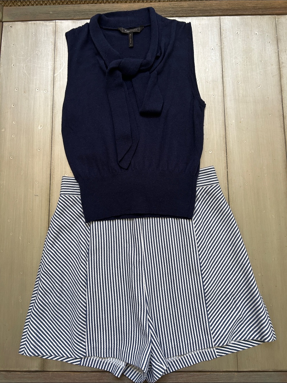BCBG Max Azria Shorts & Sweater Set Medium